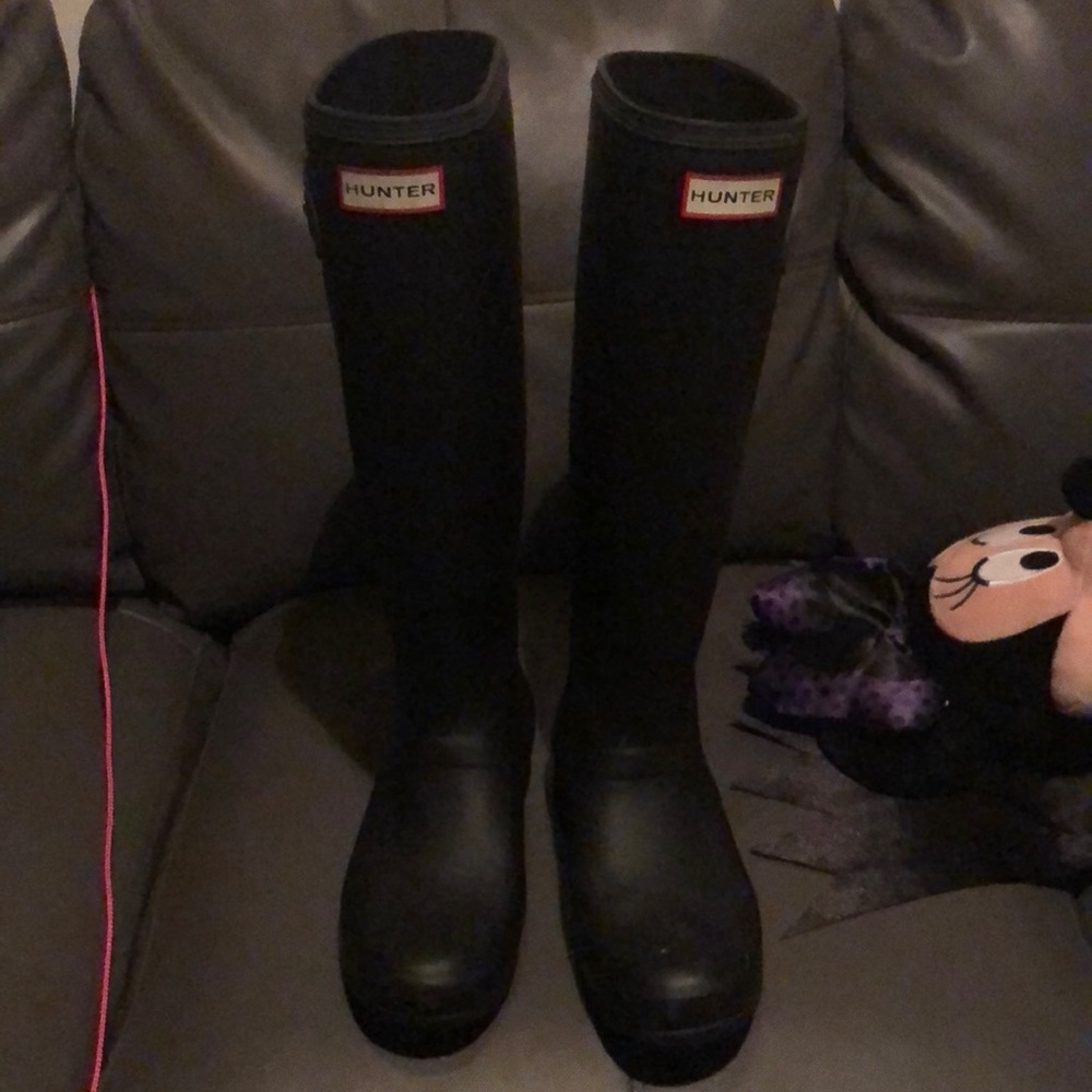 Hunter rain boots
